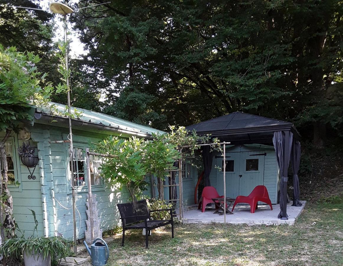 Le Chalet De La Grenouille Verte Tursac Exterior photo